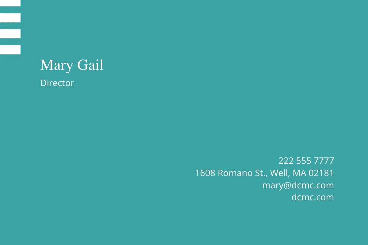 Free Business Contact Card Template to Edit Online