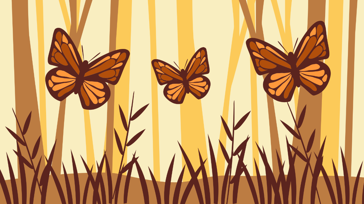 Nature Butterfly Background