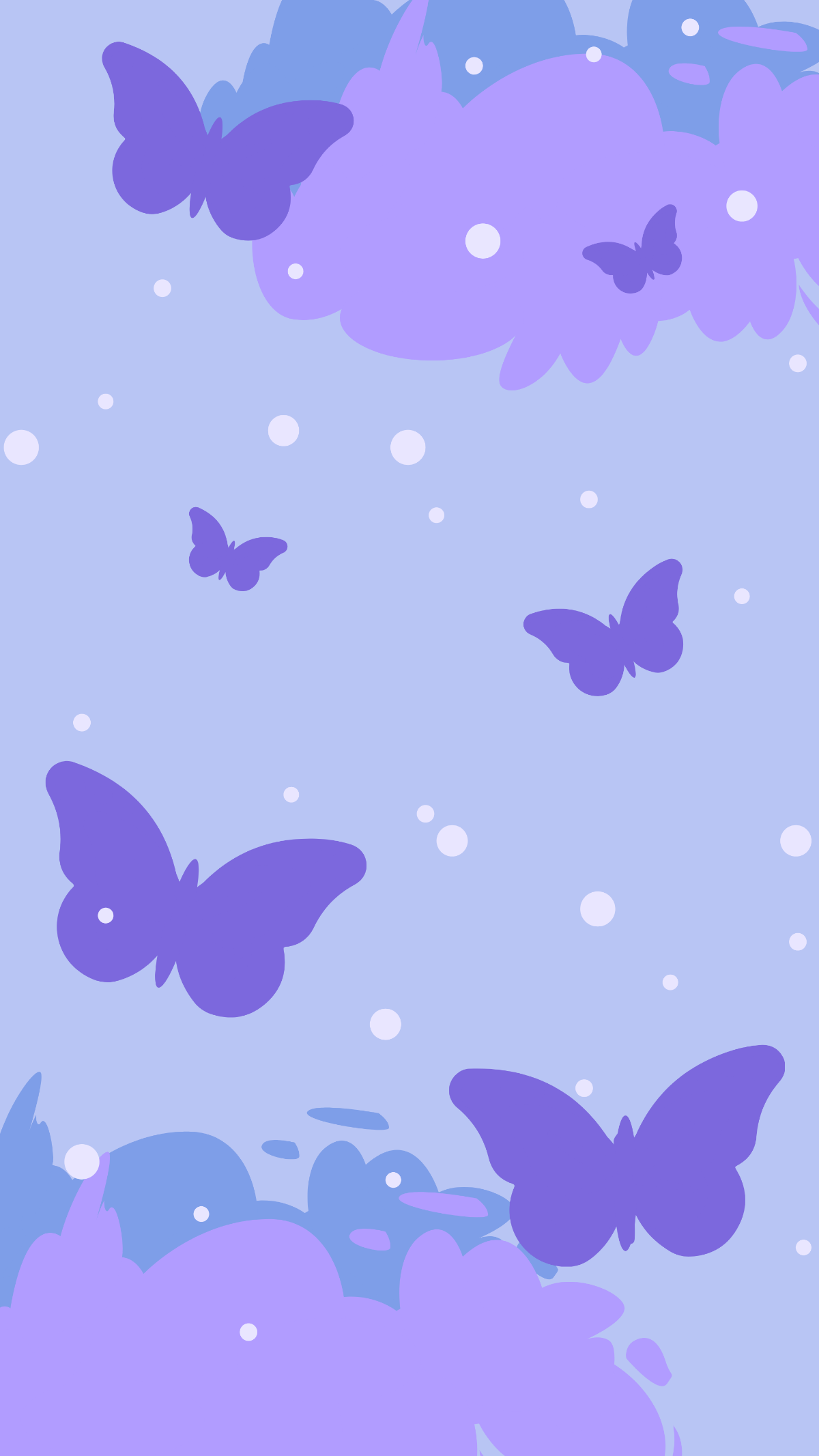Free Iphone Butterfly Background Template