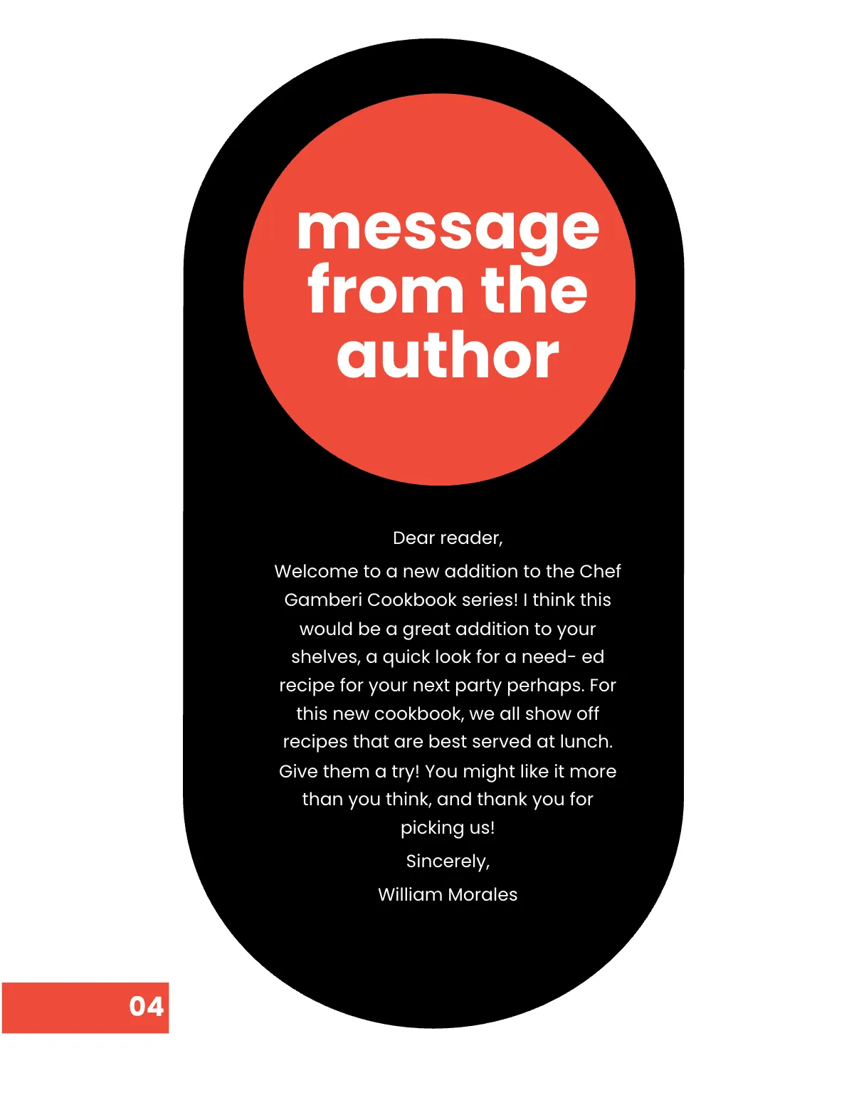 Free Digital Cookbook Layout Template to Edit Online