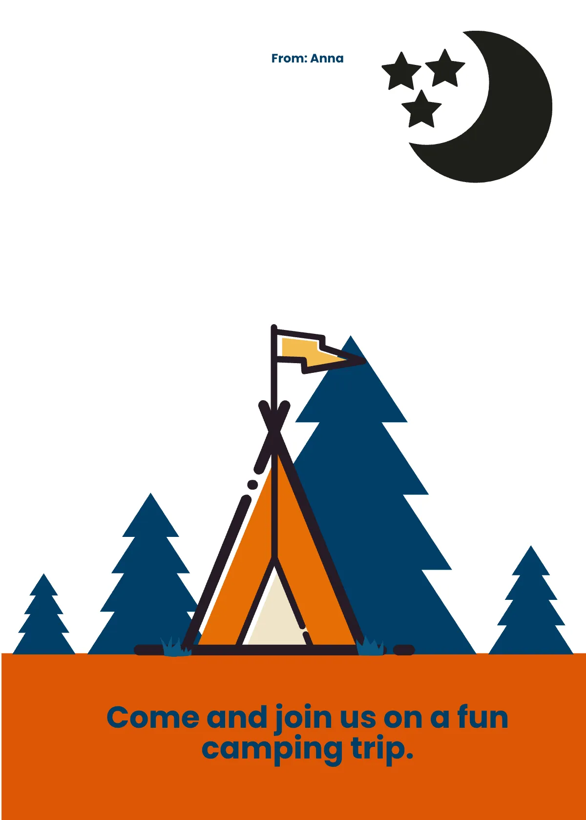 Free Pop Up Tent Card Template to Edit Online