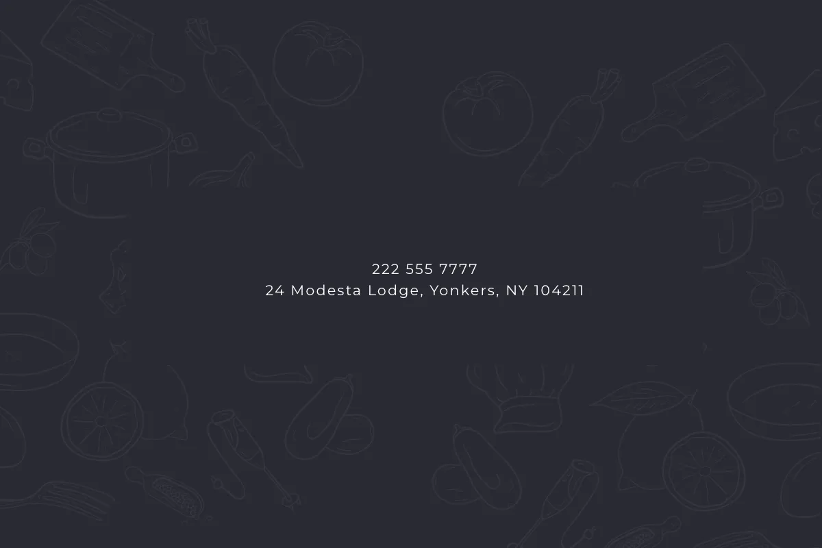 Free Table Menu Card Template to Edit Online