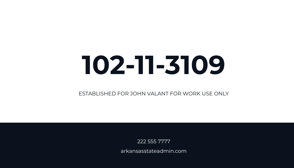 Free Blank Social Security Card Template to Edit Online