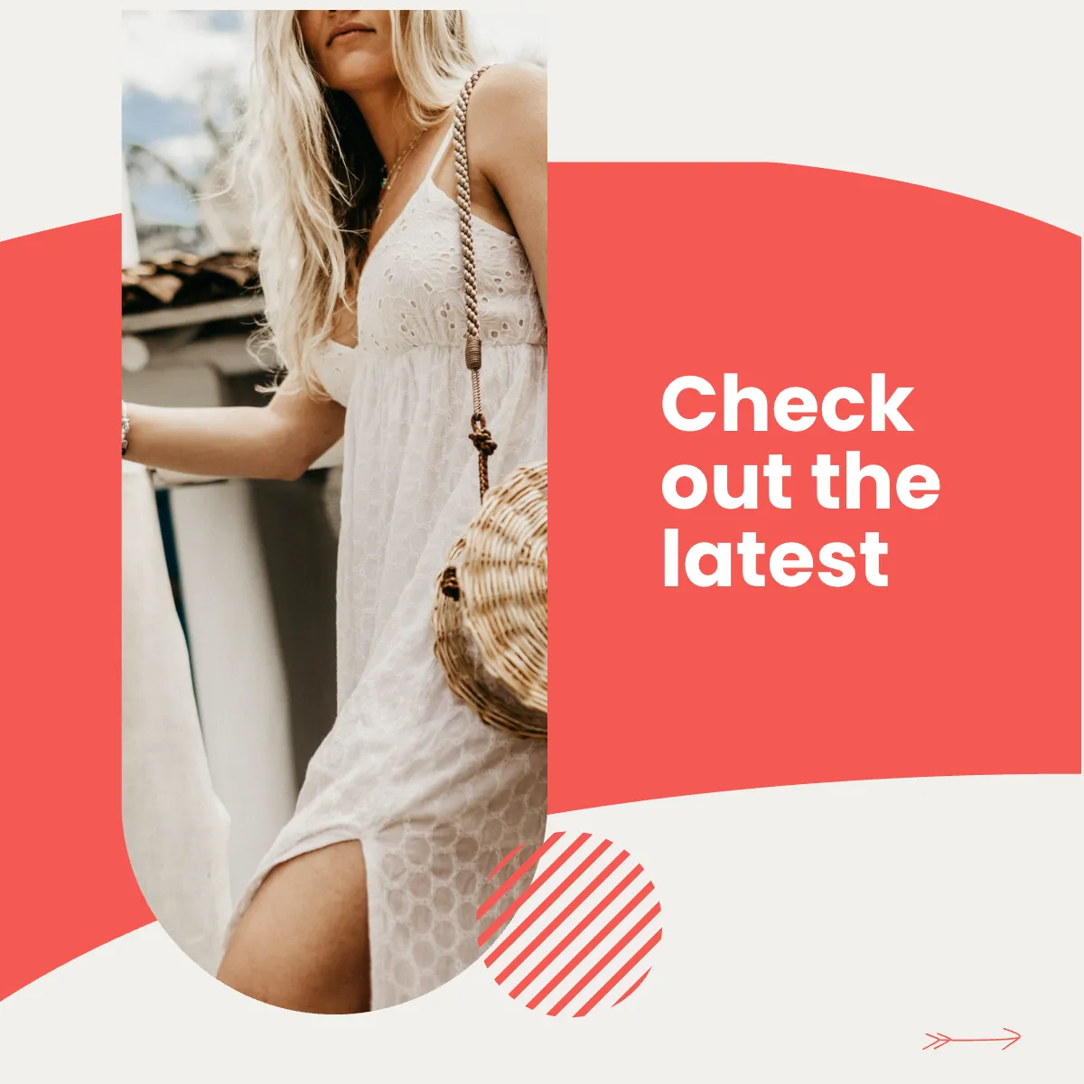 Free Fashion Collection Instagram Carousel Ad Template to Edit Online