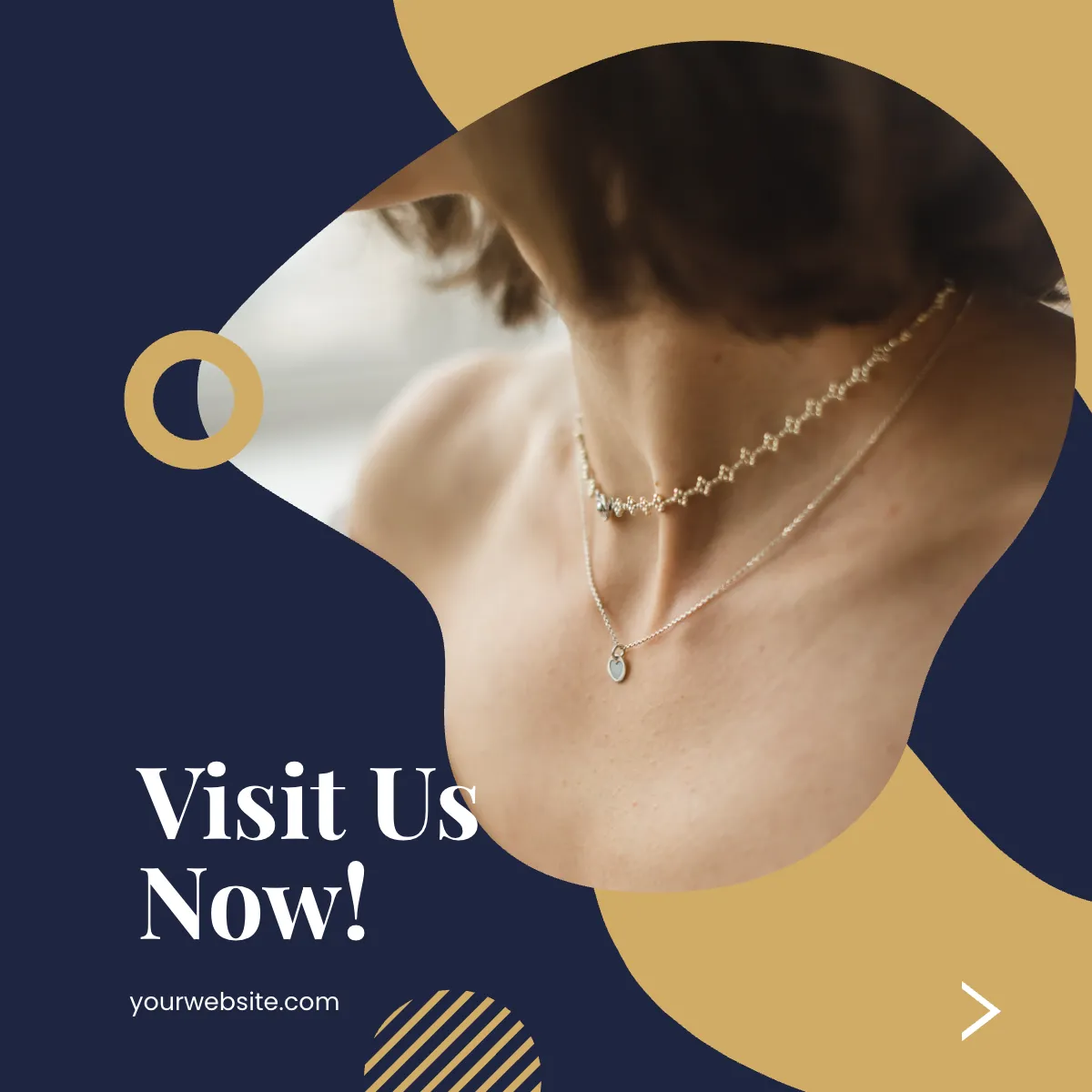 Free Jewelry Collection Instagram Carousel Ad Template to Edit Online