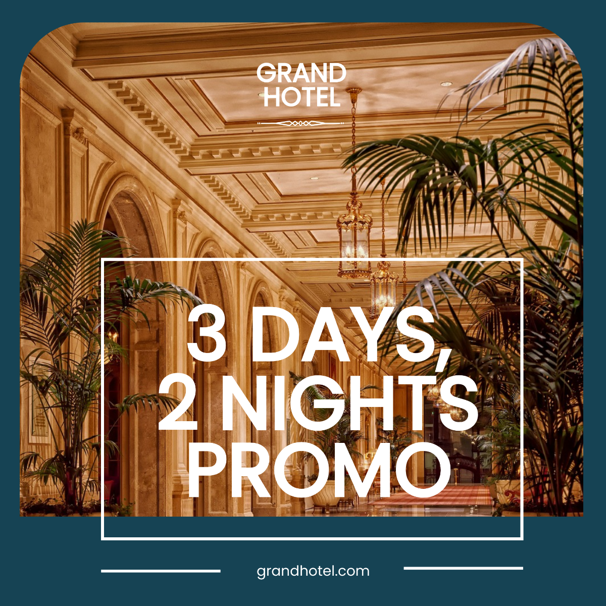 Hotel Instagram Feed Ad Template