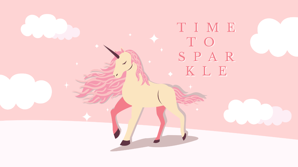 Awesome Unicorn Wallpaper Template