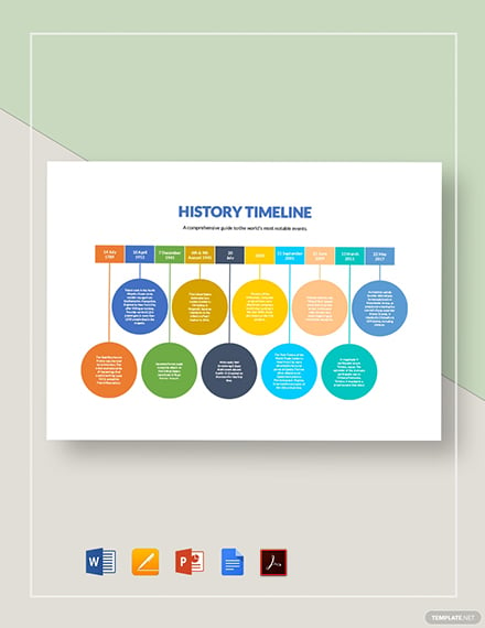 History Timeline Templates 11 Free Word Pdf Format Download Free Premium Templates
