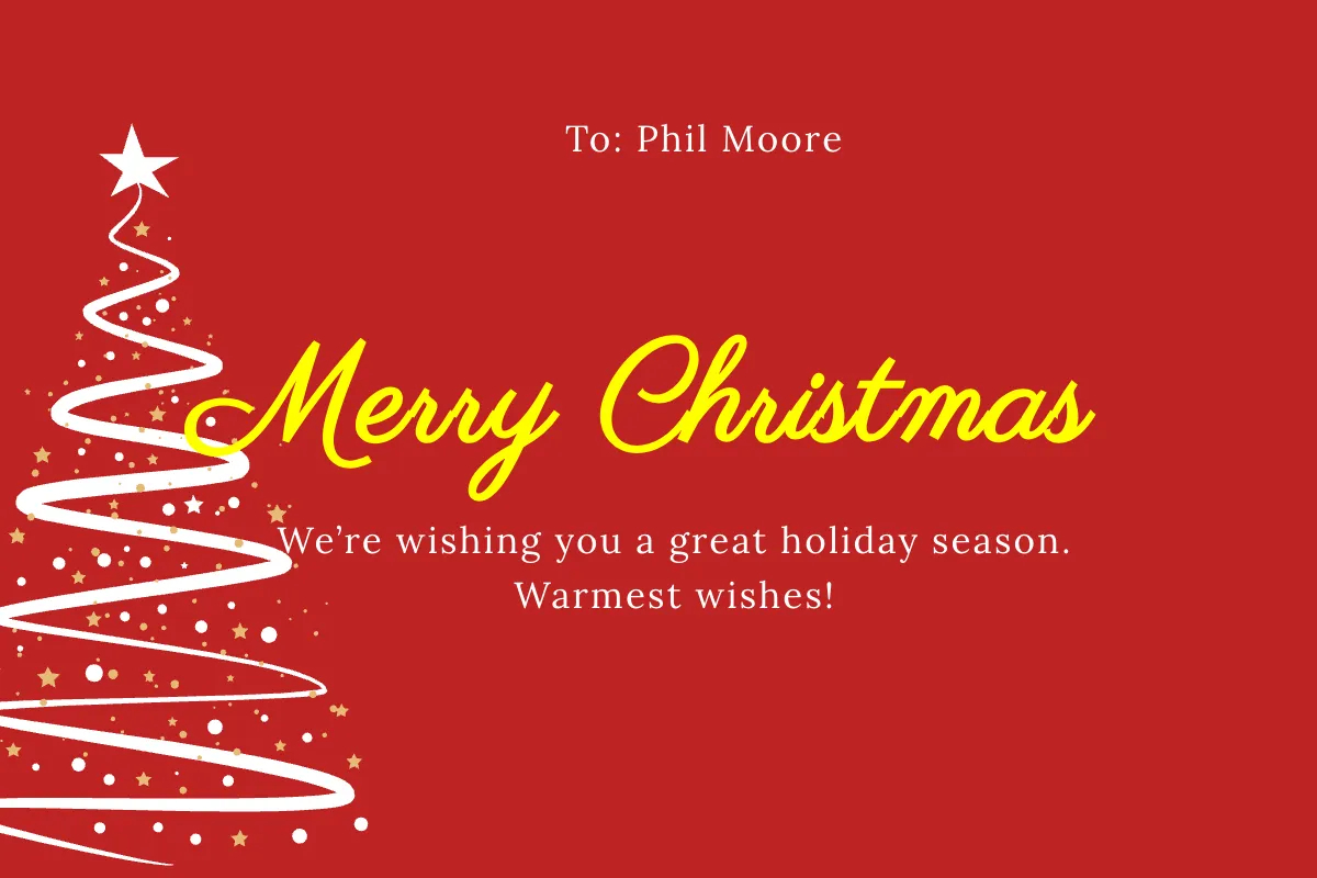 Free Holiday Card Templates Editable And Printable