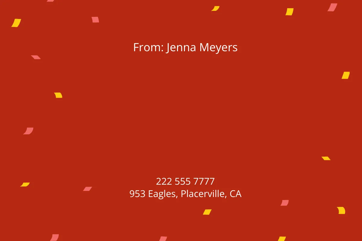 Free Blank Quarter Fold Card Template to Edit Online