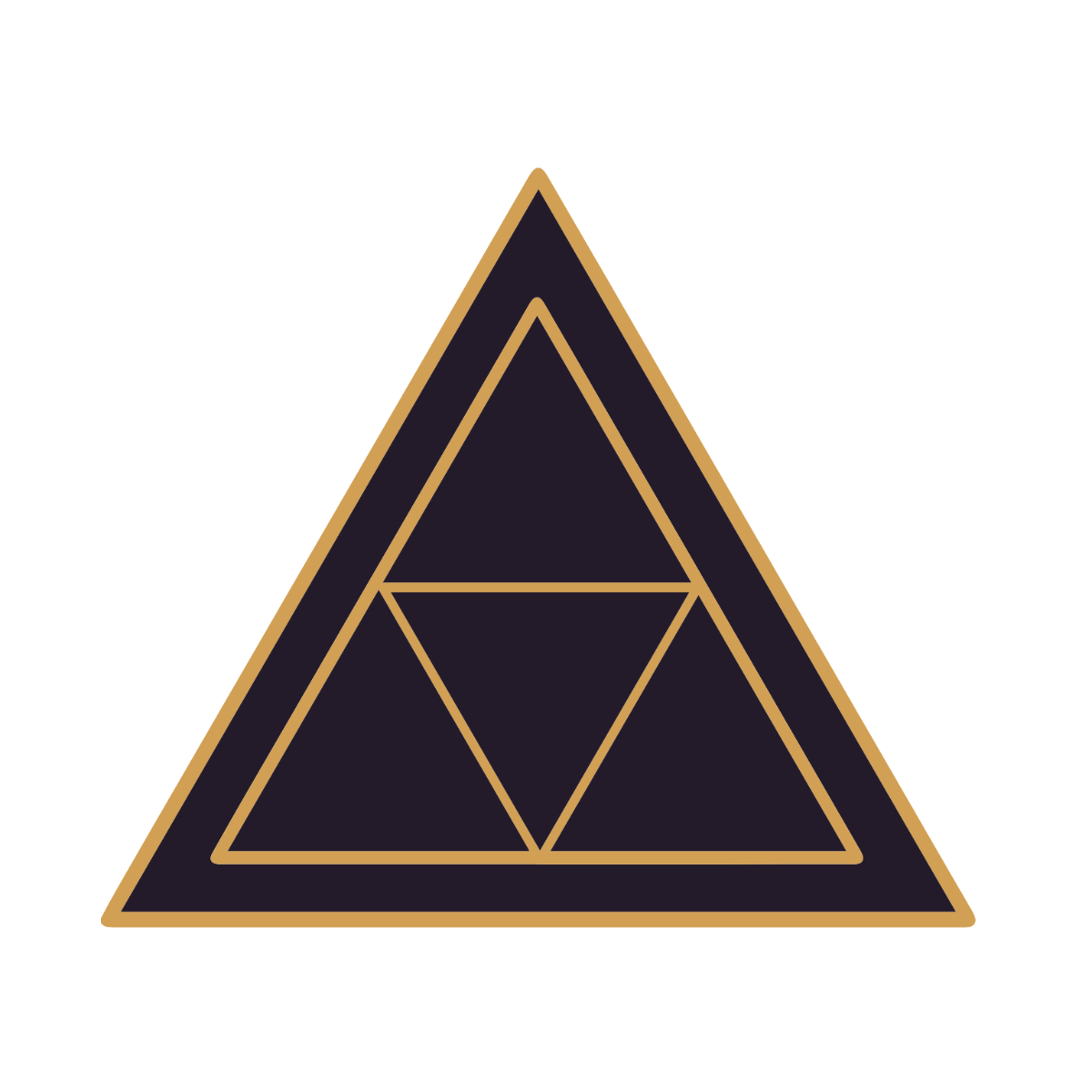 Triangle Alchemy Clipart Template