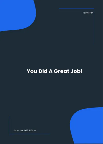 Free Employee Comment Card Template to Edit Online