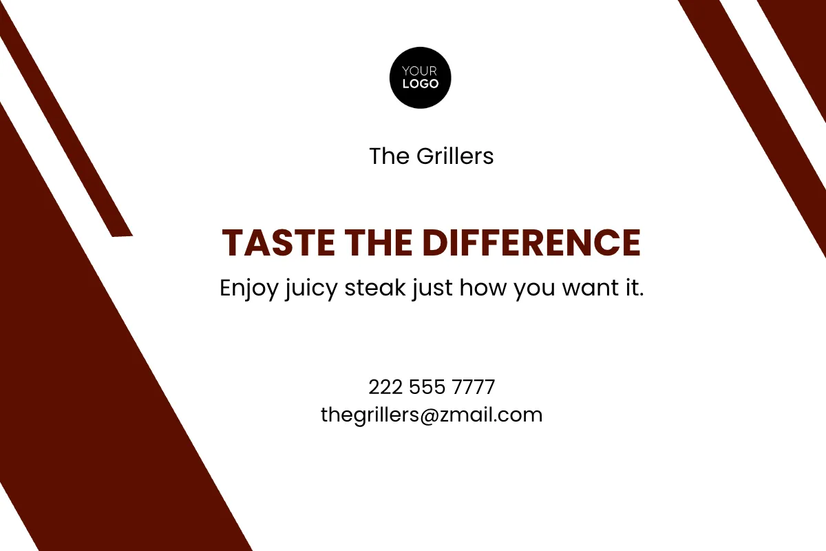 Free Double Sided Card Template to Edit Online