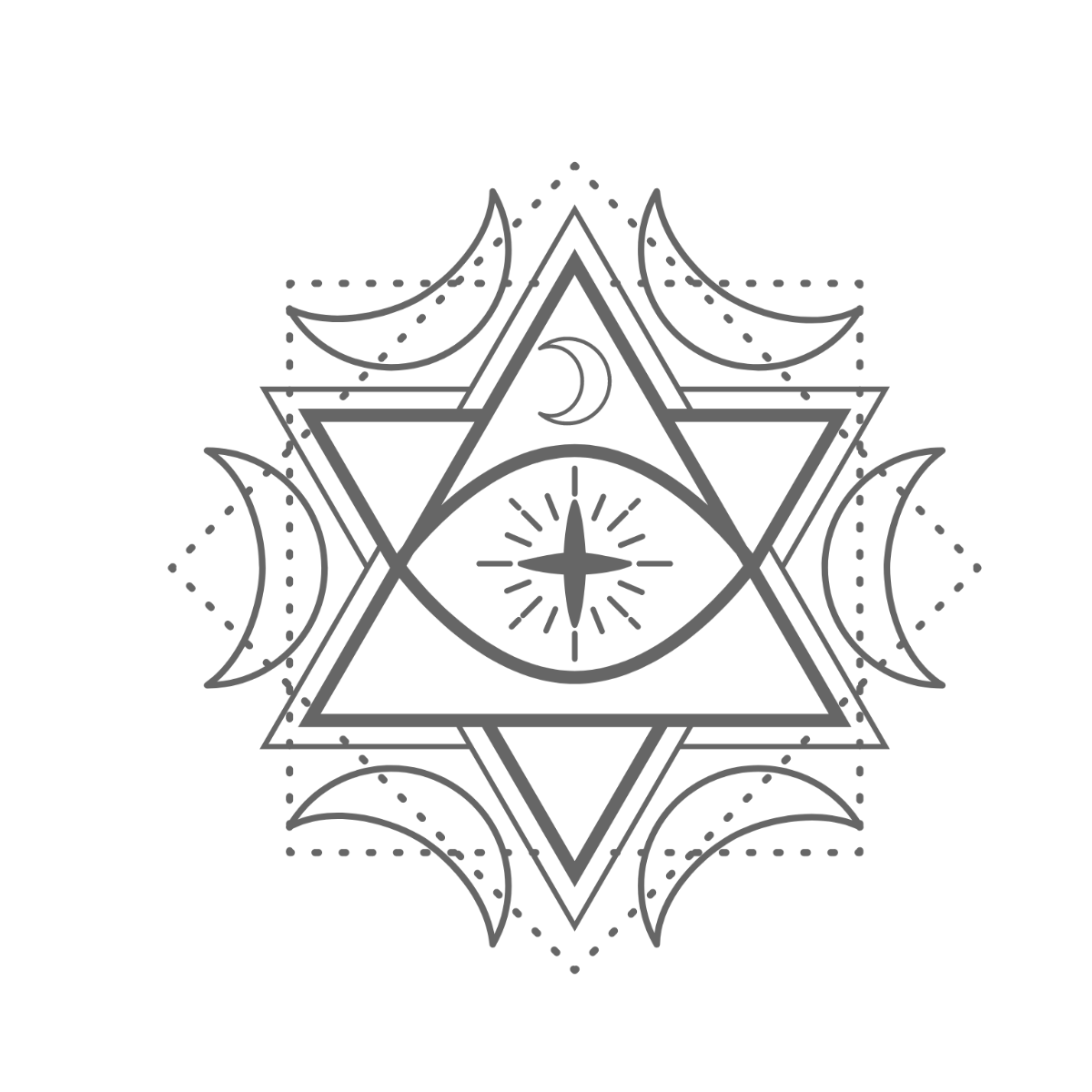 Free Silver Alchemy Clipart Template