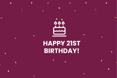 Free Double Sided Birthday Card Template to Edit Online