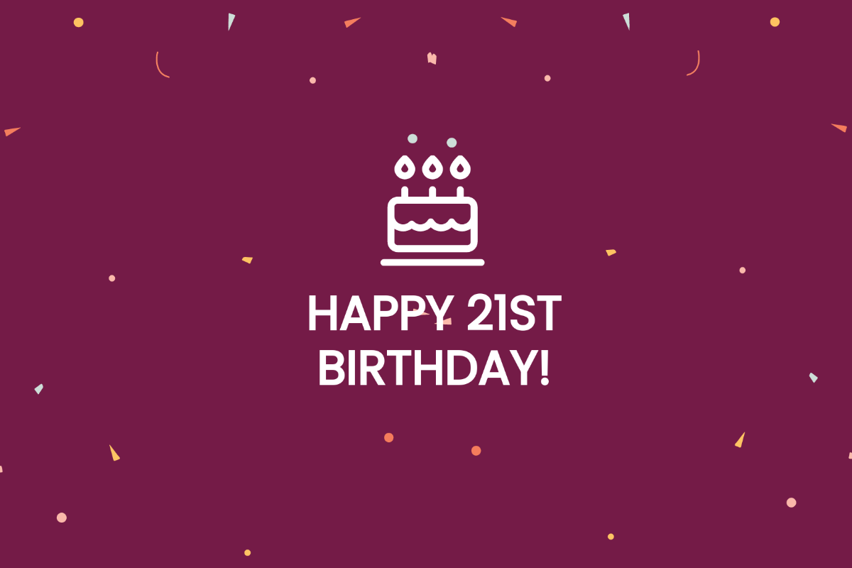 Free Double Sided Birthday Card Template