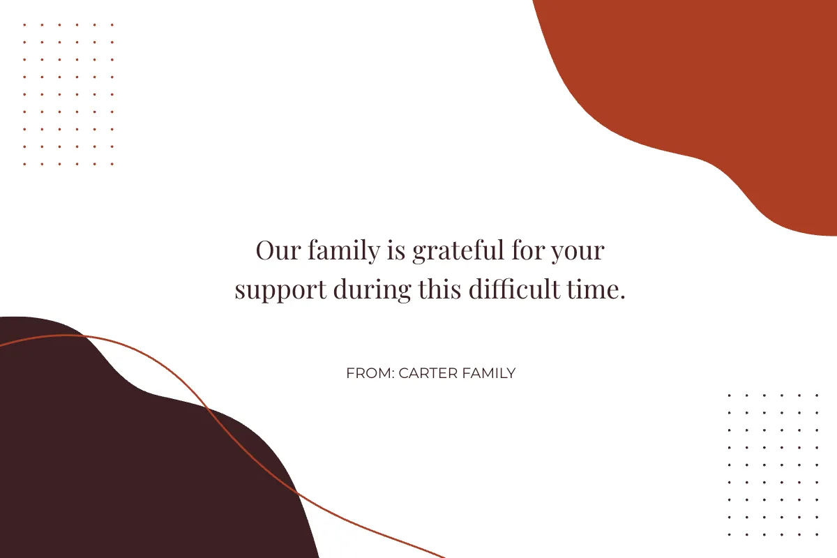 Free Support Card Template to Edit Online