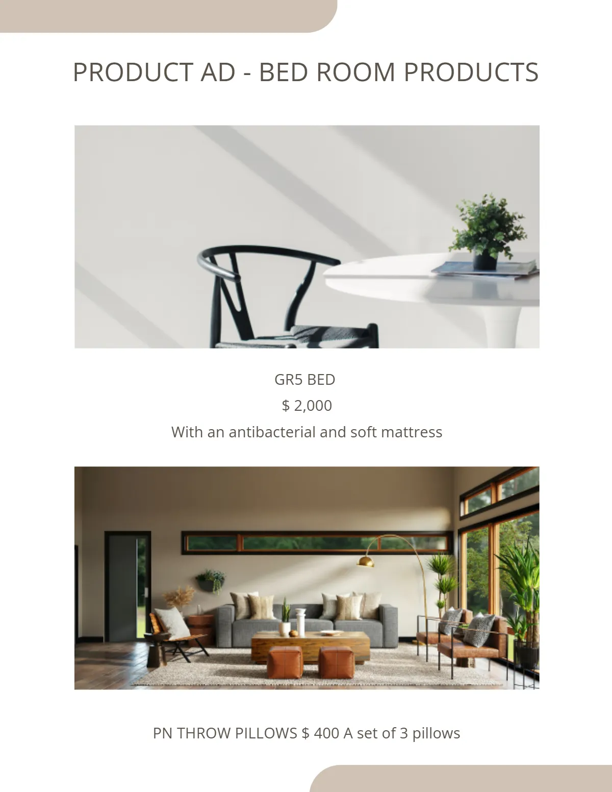 Free Interior eBook Template to Edit Online
