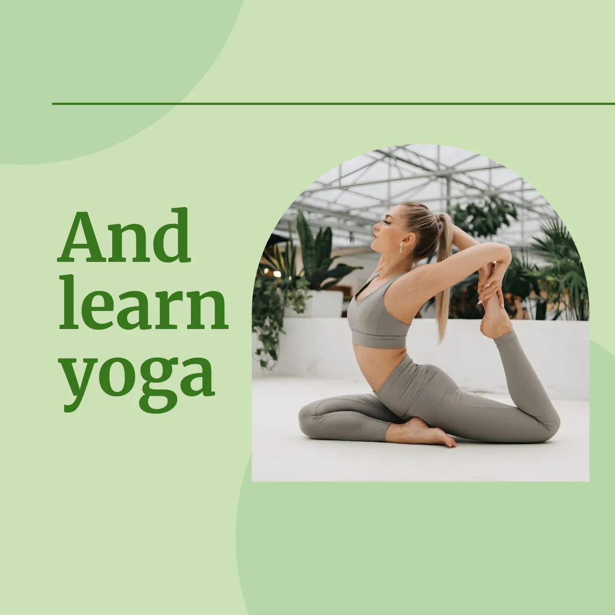 Free Yoga Class Instagram Carousel Ad Template to Edit Online