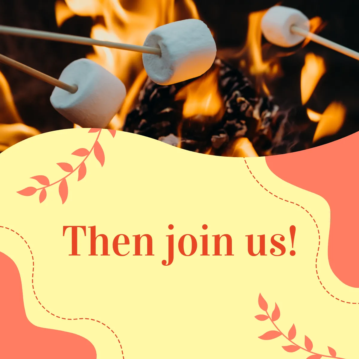 Free Camping Instagram Carousel Ad Template to Edit Online