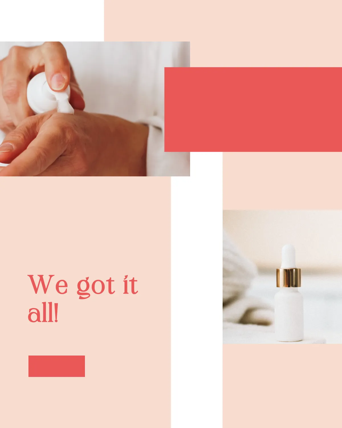 Free Skincare Instagram Carousel Ad Template to Edit Online