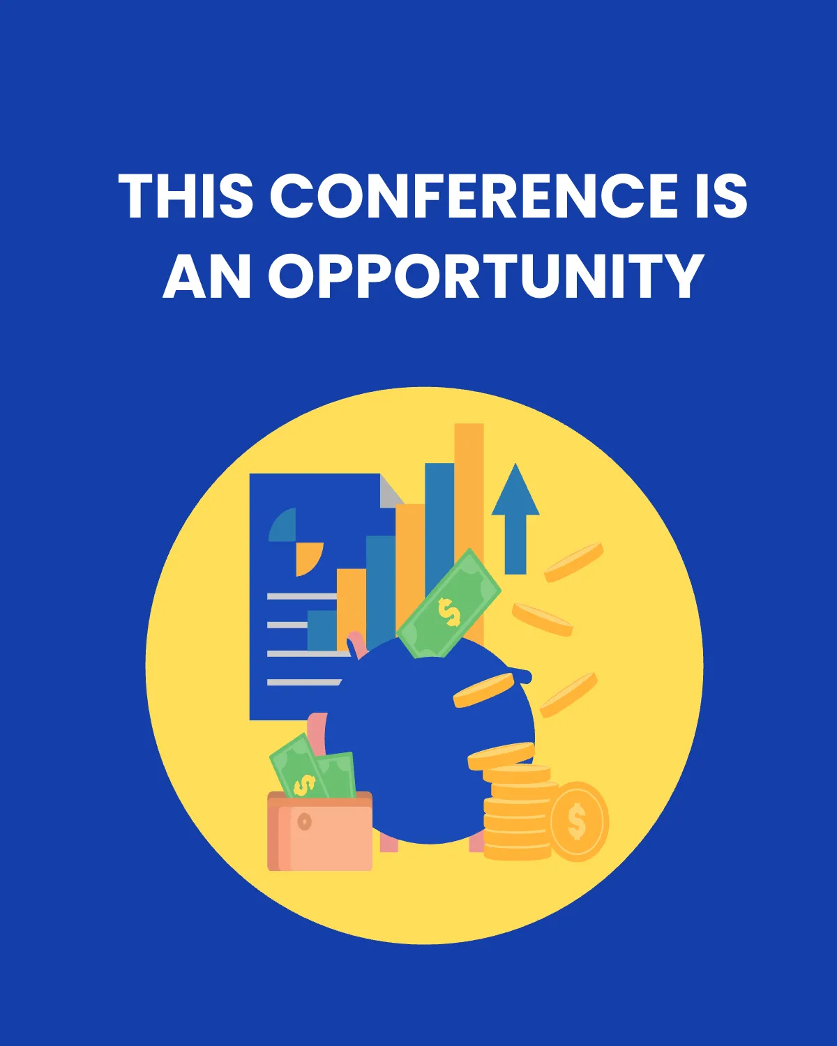 Free Conference Instagram Carousel Ad Template to Edit Online