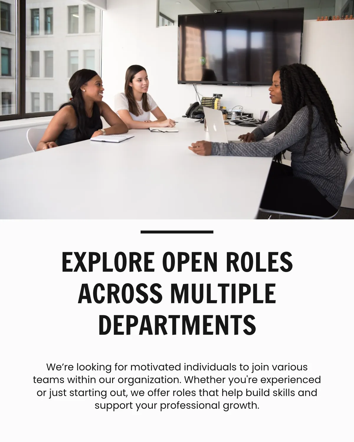 Free We Are Hiring Instagram Carousel Ad Template to Edit Online