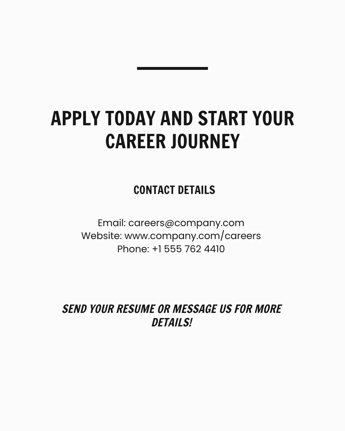 Free We Are Hiring Instagram Carousel Ad Template to Edit Online