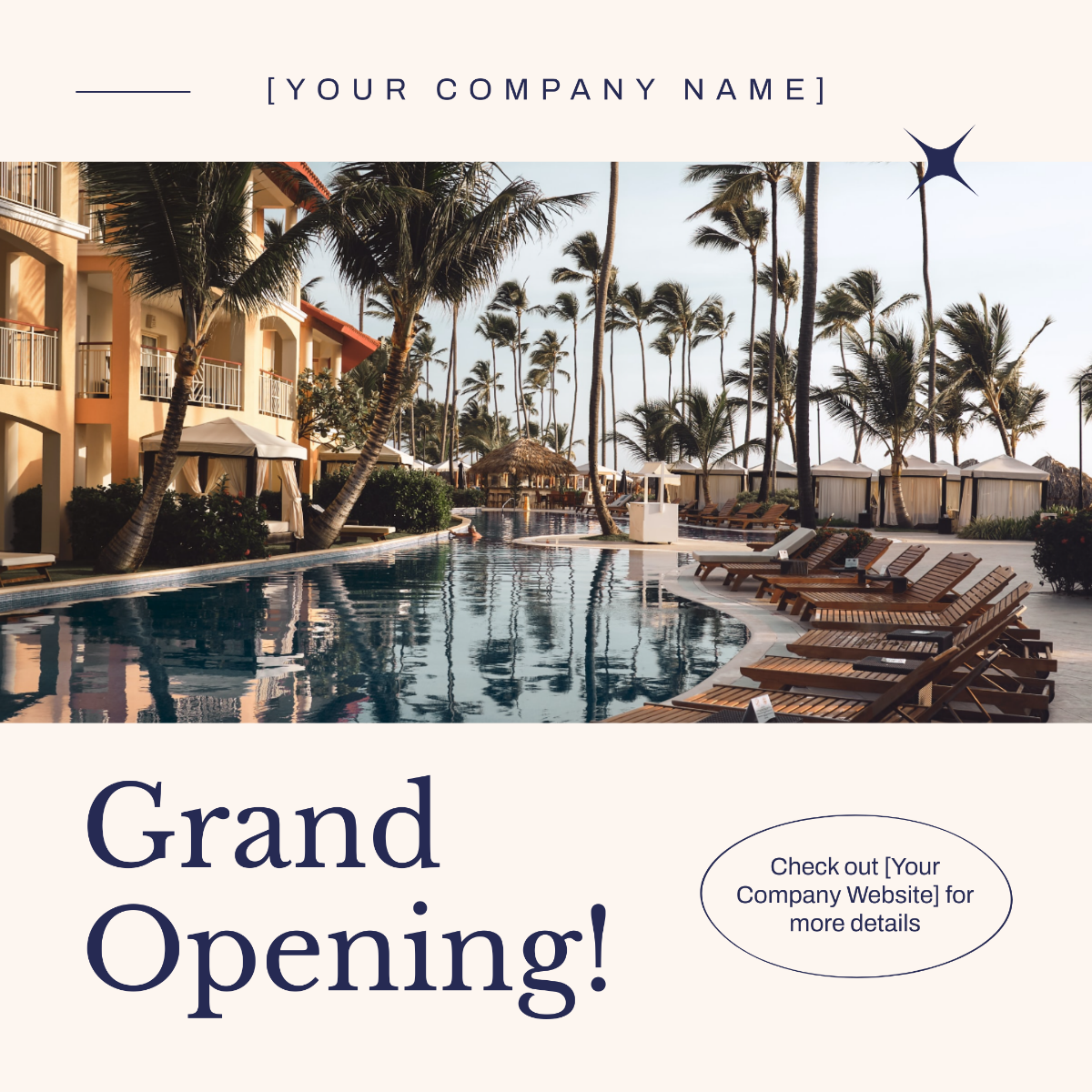 Grand Opening Instagram Carousel Ad Template