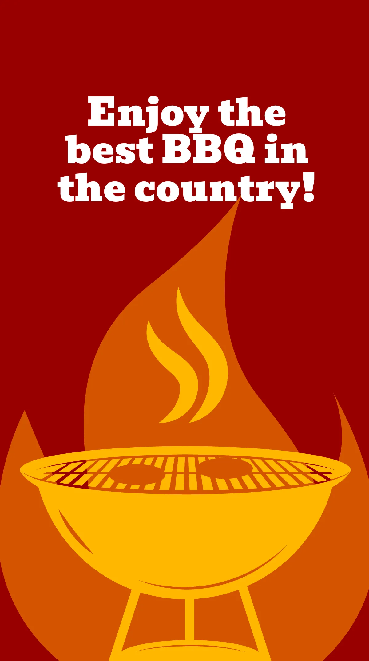 Free BBQ Cookout Instagram Story Template to Edit Online