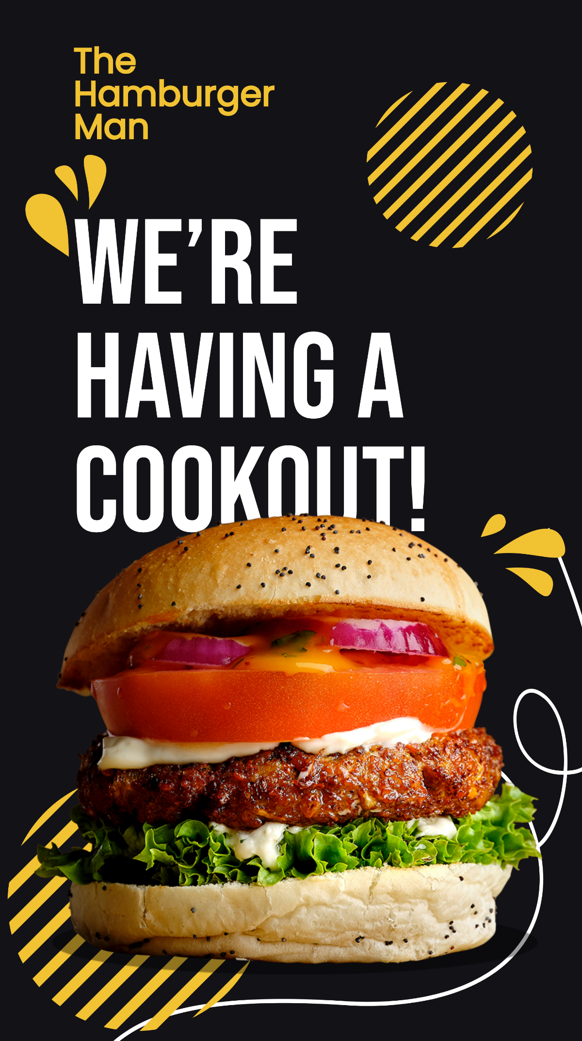 Cookout Invitation Instagram Story Template