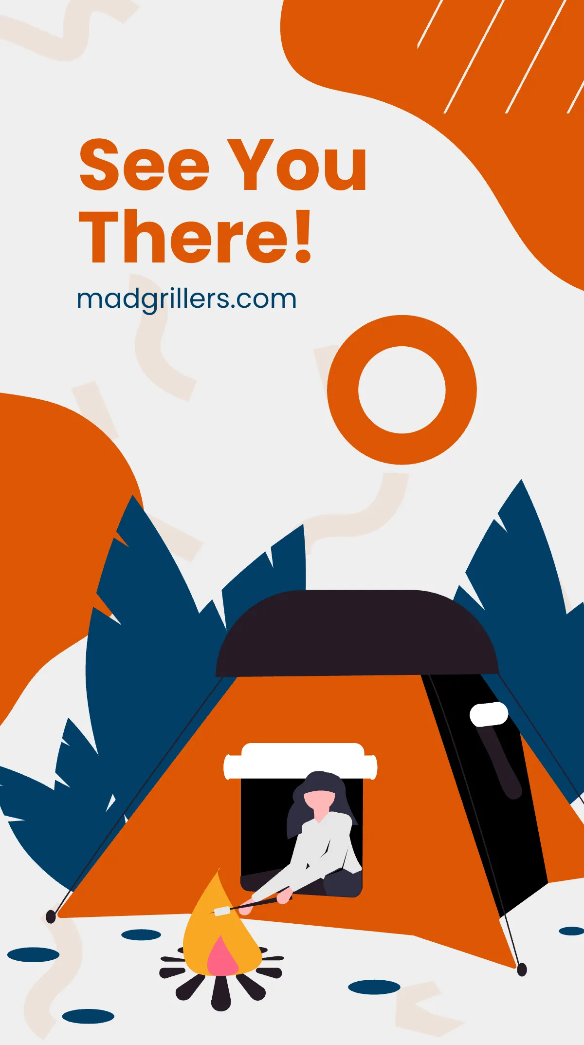 Free Cookout Party Instagram Story Template to Edit Online