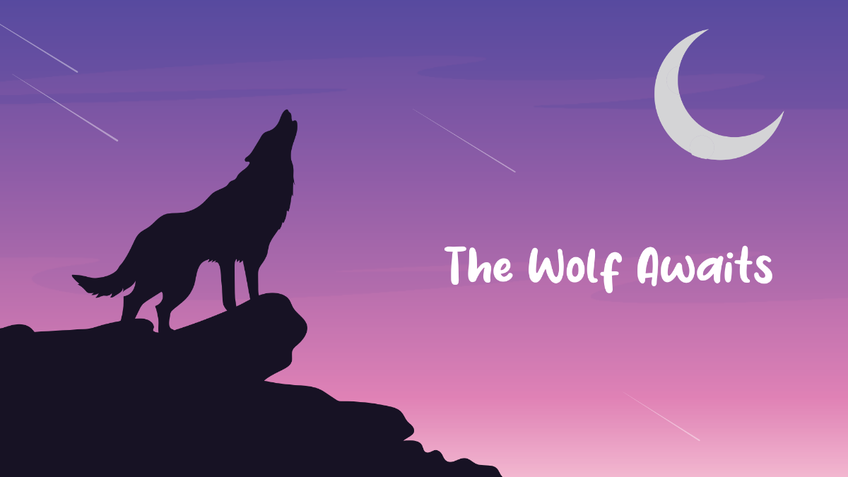 Fantasy Wolf Wallpaper Template