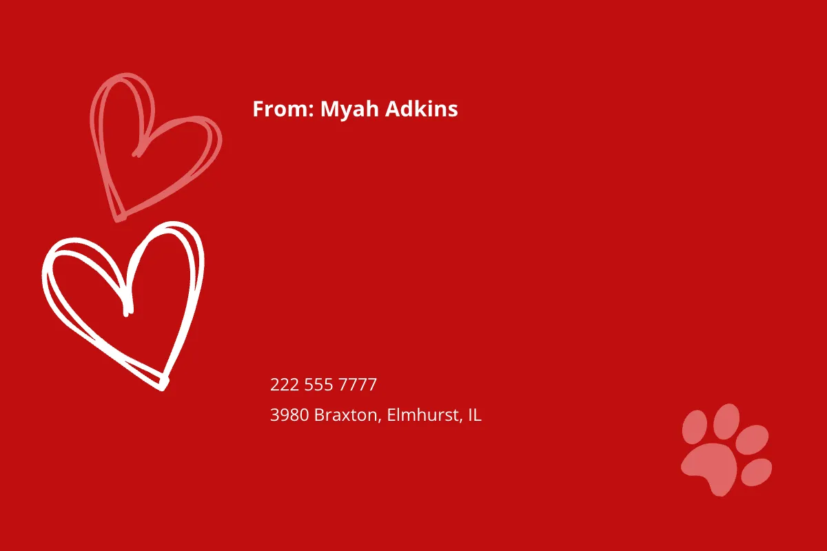 Free Loss Of Pet Card Template to Edit Online