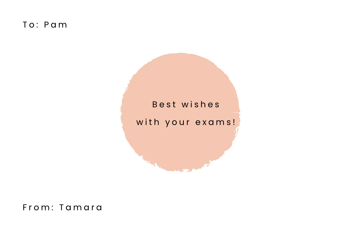Free Personalized Exam Card Template to Edit Online