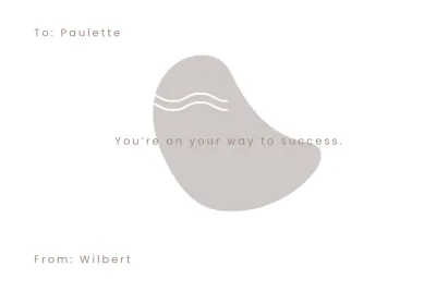 Free Exam Congratulations Card Template to Edit Online