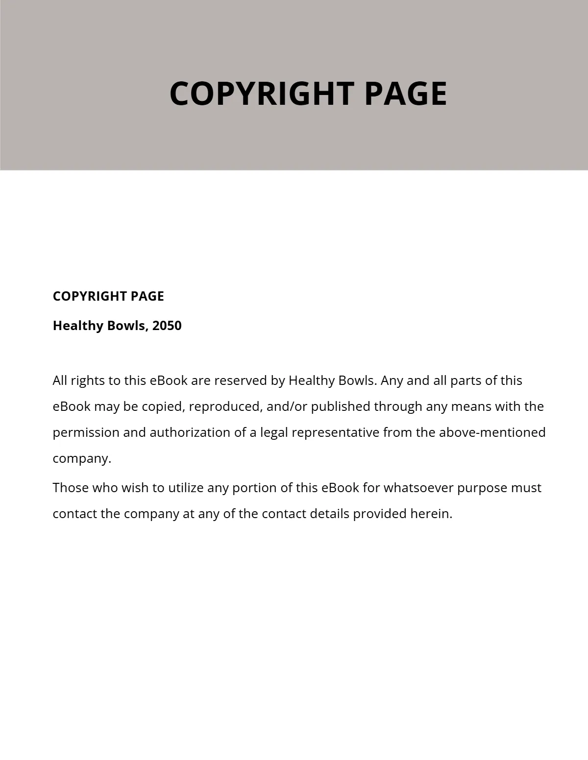 Free Restaurant eBook Template to Edit Online