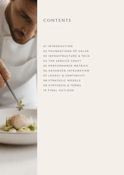 Free Restaurant eBook Template to Edit Online