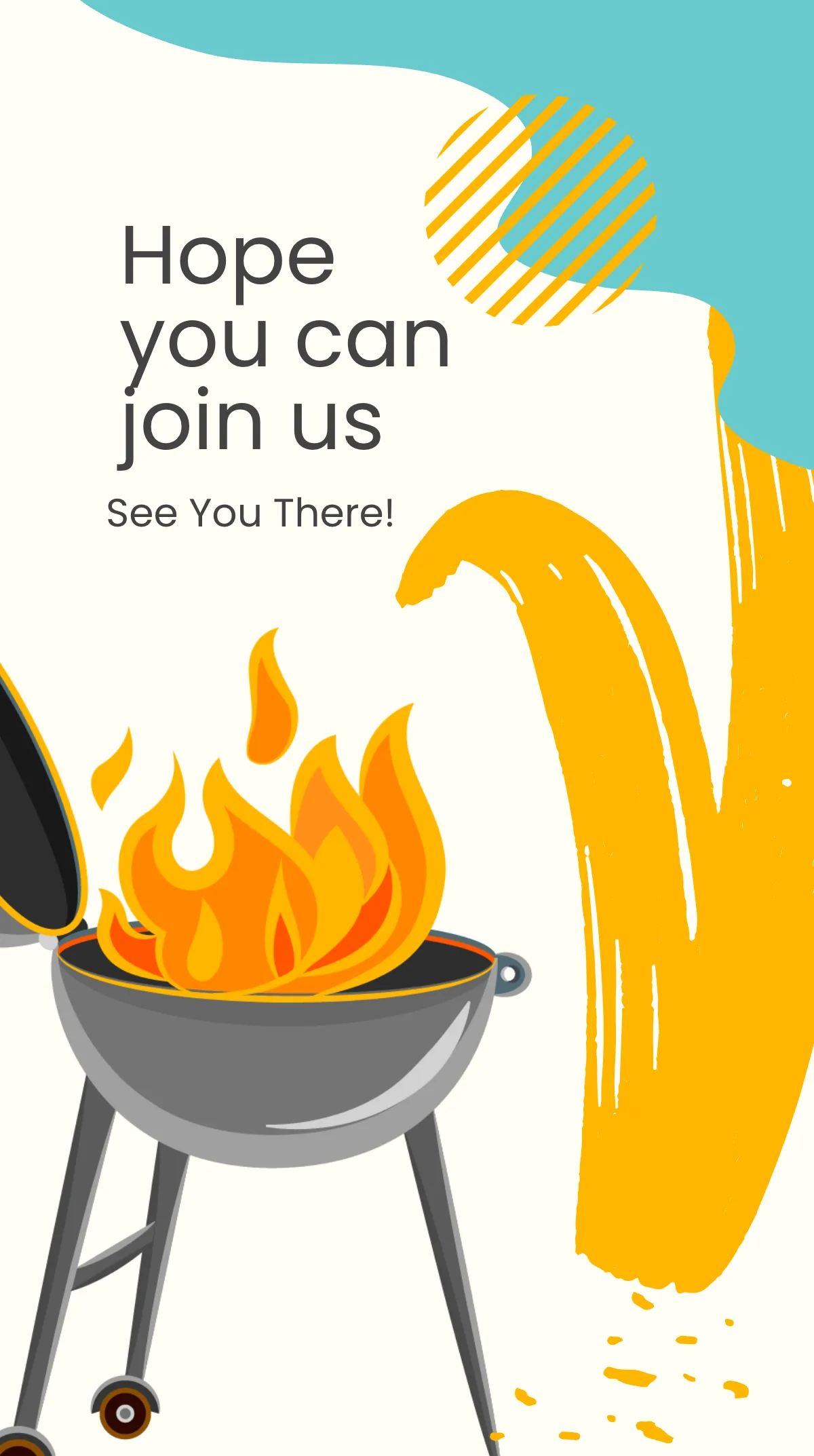 Free Summer Cookout Instagram Story Template to Edit Online