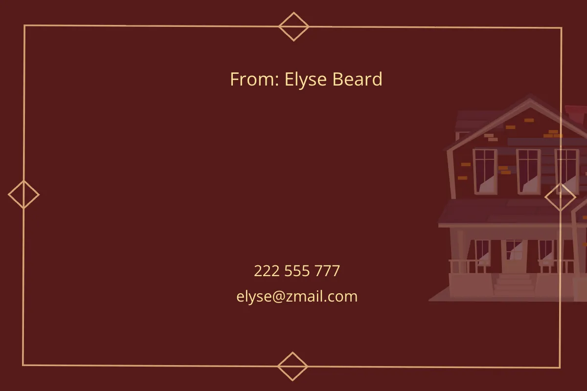 Free New Home Welcome Card Template to Edit Online