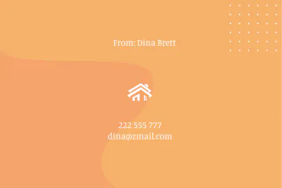 Free New Home Warm Welcome Card Template to Edit Online