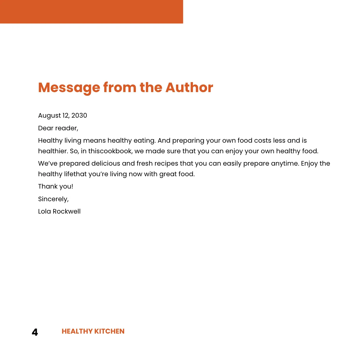 Free Creative Square Cookbook Template to Edit Online