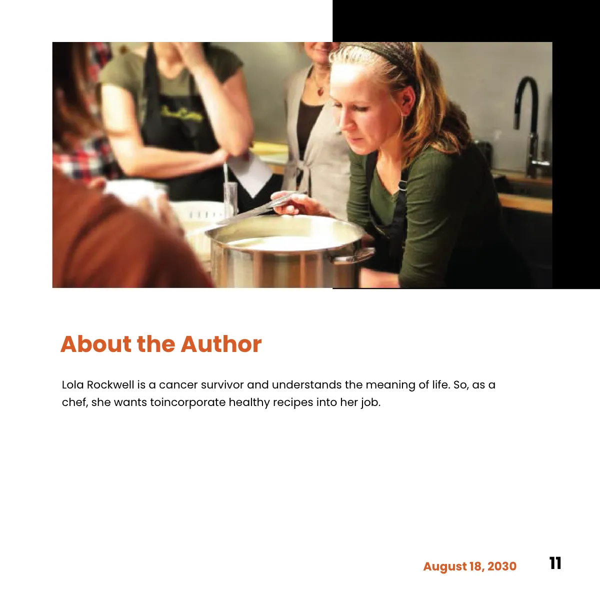 Free Creative Square Cookbook Template to Edit Online