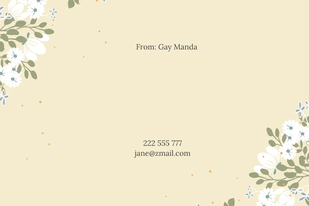 Free Anytime Congratulations Card Template to Edit Online