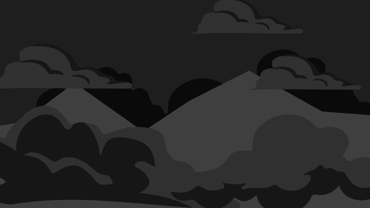 Black Cloud Background Template