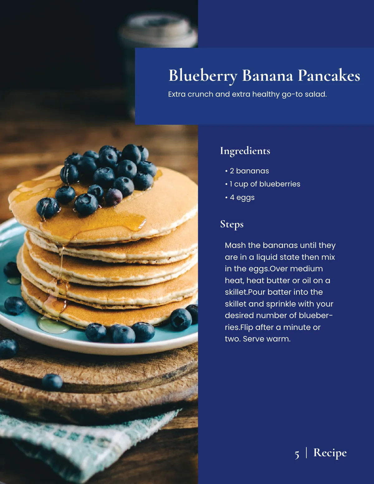 Free Creative Ebook Cookbook Template to Edit Online