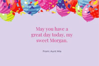 Free Creative Birthday Card For Kid Template to Edit Online