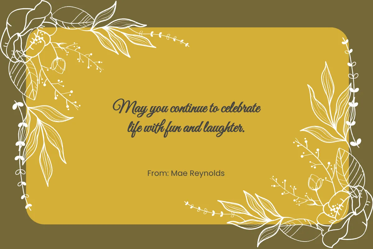 Free Floral 60th Birthday Card Template to Edit Online