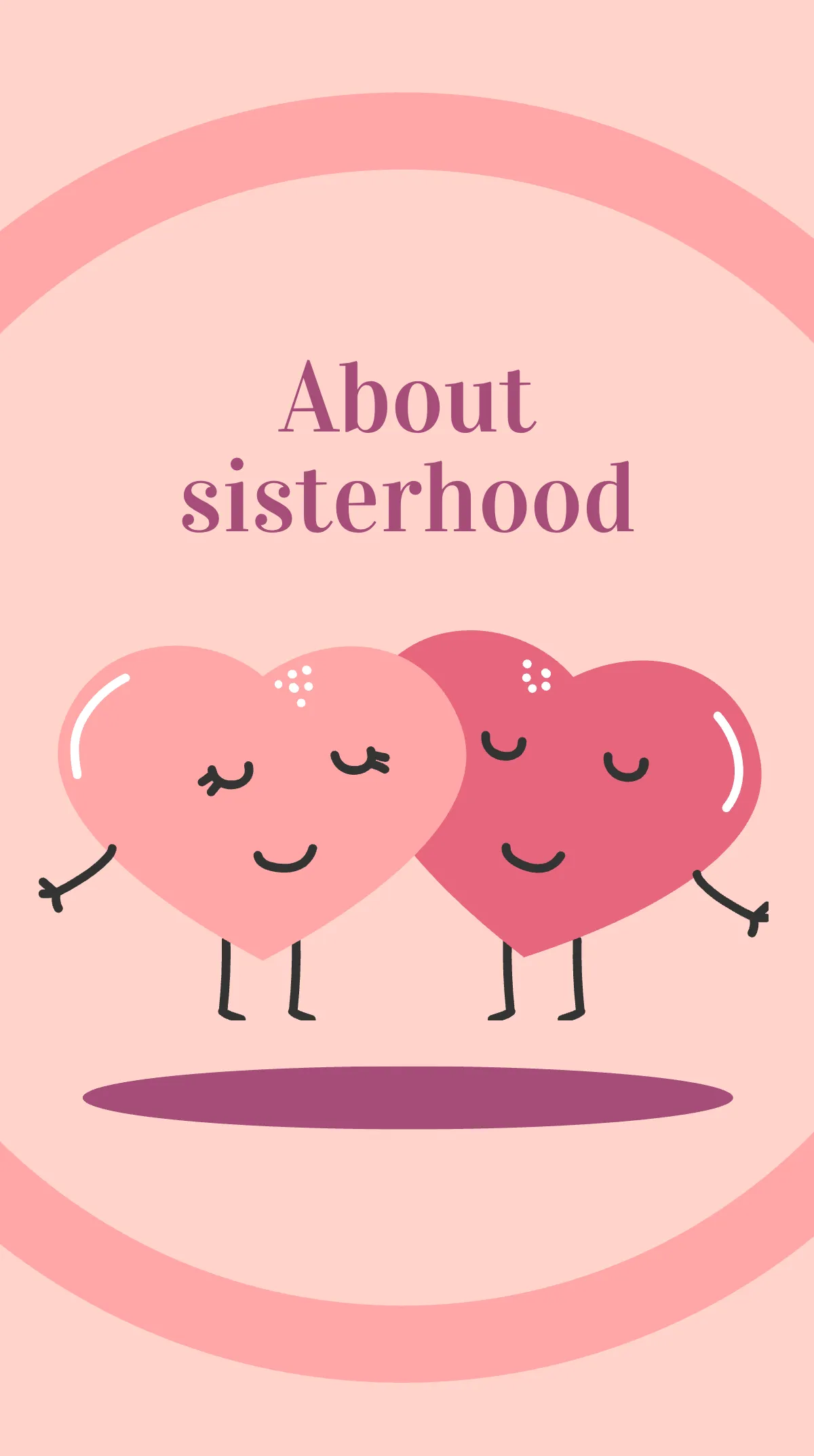 Sisters Day Quote Instagram Story Template