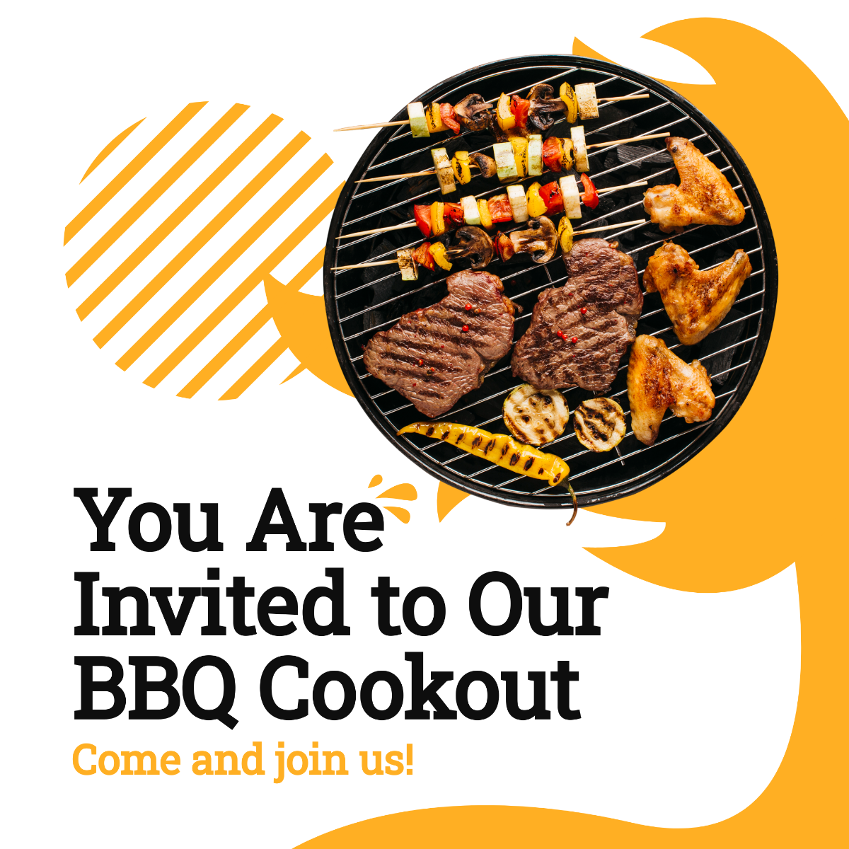 Free Bbq Cook Off Instagram Post Template